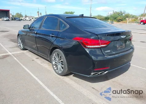 2015 Hyundai Genesis 5.0 z USA, uszkodzony, nr VIN KMHGN4JF5FU038797